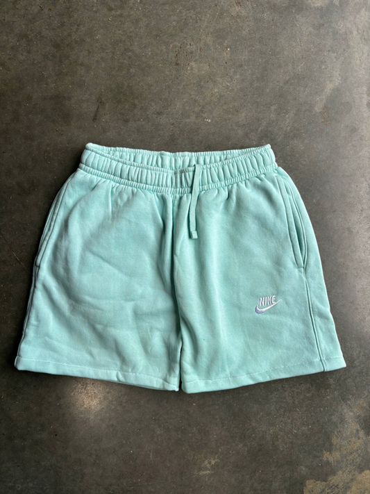 Reworked Teal Nike Sweatshorts (S)