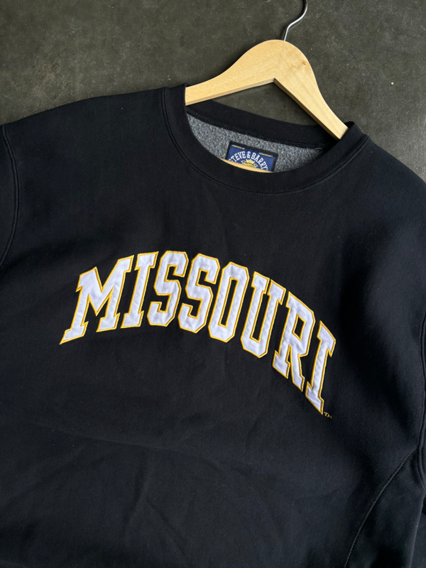 Vintage 90’s Missouri U Crewneck (XXL)