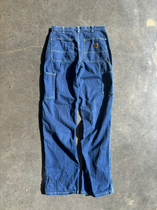 Vintage Denim Carhartt Cargos (29”x32”)