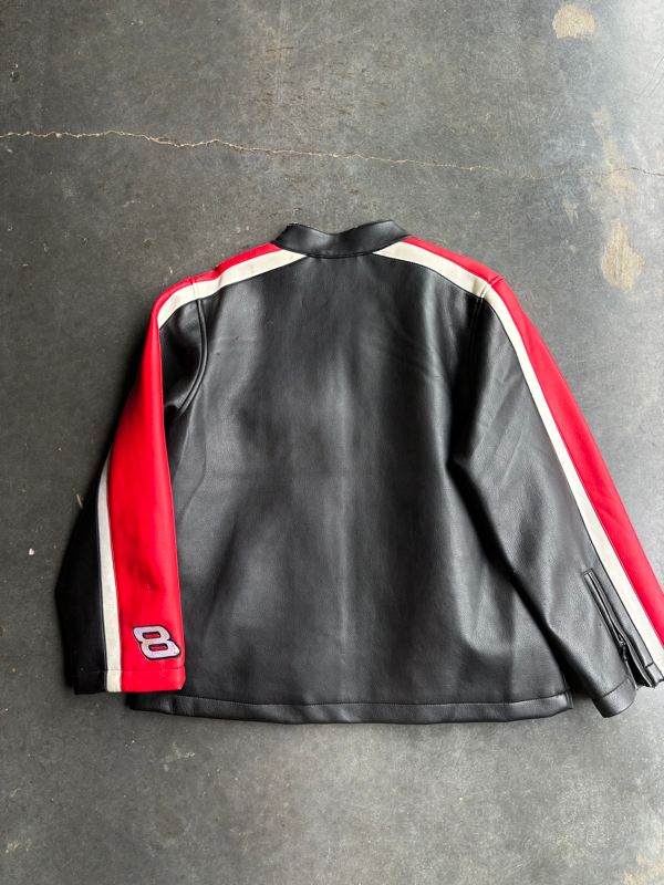 Vintage Nascar Leather Jacket (M)