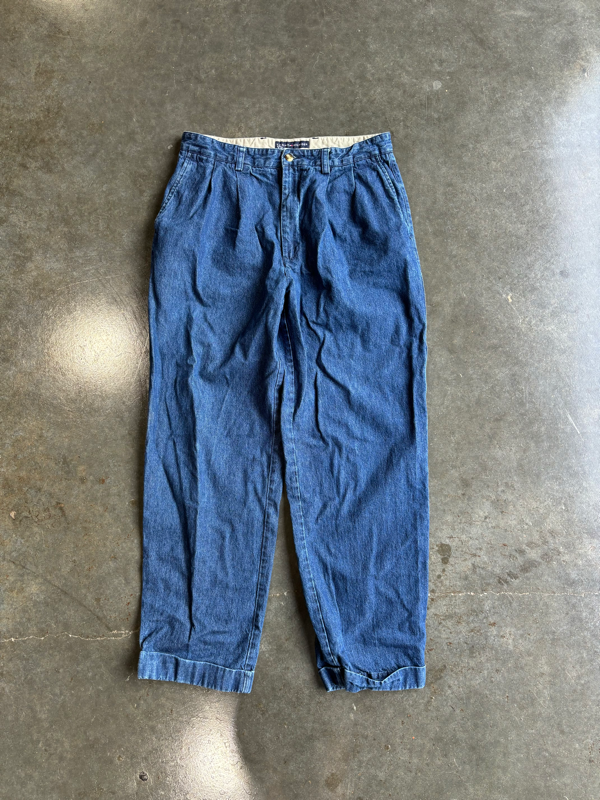 Vintage Tommy Hilfiger Denim Slacks (34”x32”)